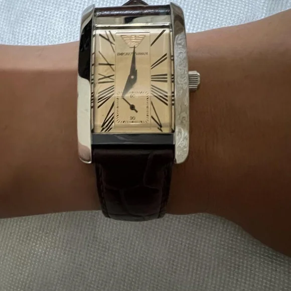 時計 Emporio Armani leather watch Emporio Armani | Accessories | Emporio Armani Leather Watch